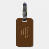 Aangepast Bagagelabel Wolven (Achterkant verticaal)