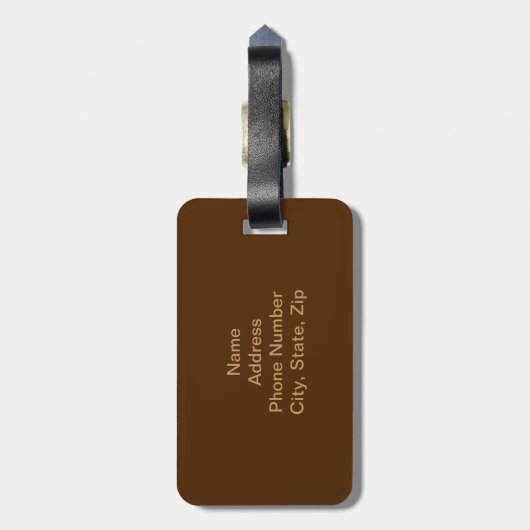 Aangepast Bagagelabel Wolven (Achterkant verticaal)