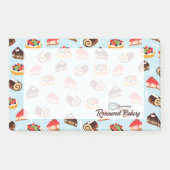 Aangepast Bakkerij Dessert Design Post-it® Notes (Voorkant)