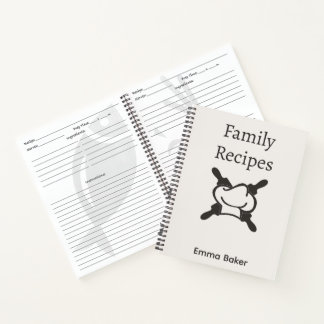 Aangepast bakkerijreceptenboek journaal notitieboe notitieboek