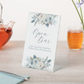 Aangepast balkteken reclamebord met voetstuk (Insitu)