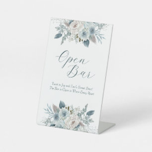 Aangepast balkteken reclamebord met voetstuk