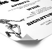 Aangepast Bar Bord Poster (Hoek)