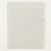 Aangepast barbershop Benoemingboek | Grijze kanner Planner (Achterkant)