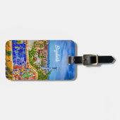 Aangepast Barcelona Parc Guell Europe Foto Modern Bagagelabel (Voorkant horizontaal)