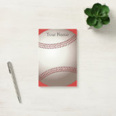 aangepast baseball-artikel dat het aanwijst als pe post-it® notes (Kantoor)