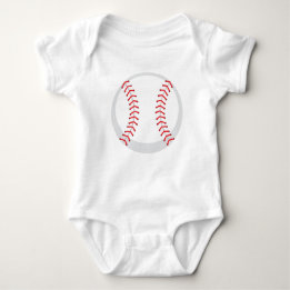 Aangepast Baseball Baby Jersey Bodysuit