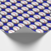 Aangepast Baseball Cadeaupapier (Hoek)