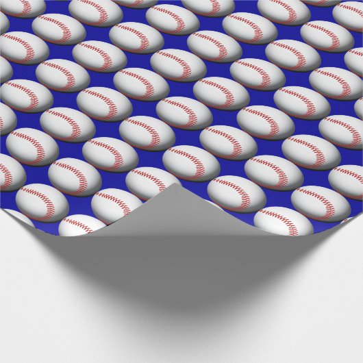 Aangepast Baseball Cadeaupapier (Hoek)