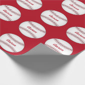 Aangepast Baseball-oppakpapier voor sport Cadeaupapier (Hoek)