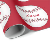 Aangepast Baseball-oppakpapier voor sport Cadeaupapier (Rol Hoek)