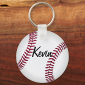 Aangepast Baseball-Sleutelhanger Sleutelhanger (Voorkant)