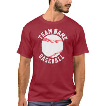Aangepast Baseball Team Name, Player & Jersey Numb