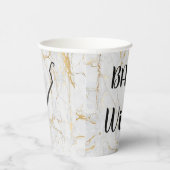 Aangepast BASIC WITCH Broom Funny Cool Aesthetic C Papieren Bekers (Rechts)