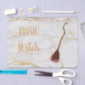 Aangepast BASIC WITCH Broom Funny Cool Aesthetic C Tissuepapier (Craft)