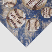 Aangepast  basishonkbalpapier tissuepapier (Detail)