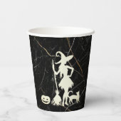 Aangepast BASISKat Funny Cool Aesthetic Cute Papieren Bekers (Achterkant)