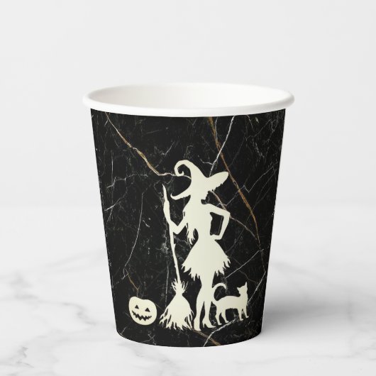 Aangepast BASISKat Funny Cool Aesthetic Cute Papieren Bekers (Achterkant)