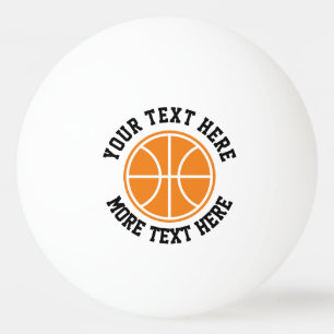 Aangepast basketbal icoon tafel tennis pingpong ba pingpongbal