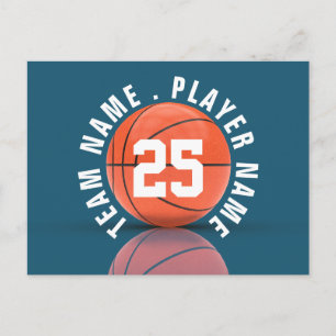 Aangepast Basketbal Team Briefkaart