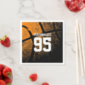 Aangepast basketbal thema Verjaardagsfeest servett Servet (Insitu)