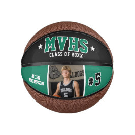Aangepast basketbalgeschenk voor senioren met foto basketbal