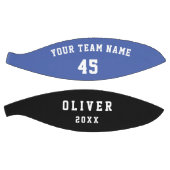 Aangepast Basketball Blue Player Team Name Number Basketbal (Panelen)