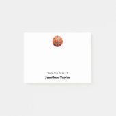 Aangepast Basketball Post-it® Notes (Voorkant)