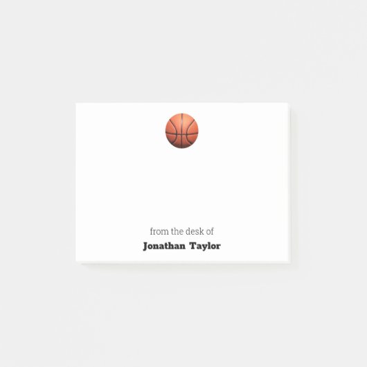 Aangepast Basketball Post-it® Notes (Voorkant)