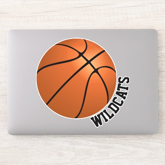 Aangepast Basketball Sticker (Computer)
