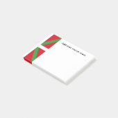 Aangepast, Baskische nationale vlag Ikurriña: Post-it® Notes (Schuin)