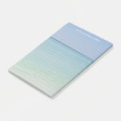 Aangepast  Beach gelijnd Post-it® Notes (Schuin)