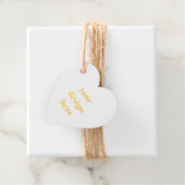 Aangepast Bedankjes Labels (Met doos)