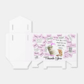 Aangepast bedankt bruiloft en Jubileum voor voetba Bedankdoosjes (Uitgevouwen)