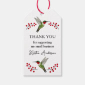 Aangepast bedankt cadeaulabel (Voorkant)