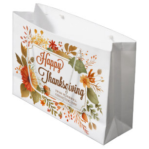Aangepast Bedankt-feest Bloemen Bedrijf Groot Cadeauzakje