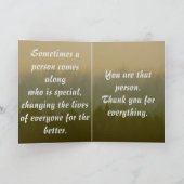 Aangepast bedankt Natuur Red Rock Lichen Kaart (Binnen)