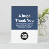 Aangepast Bedankt voor je persoonlijke waardering Kaart (Staand voorkant)