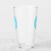 Aangepast Bedrijf Bar Team Logo Branded Beer Glas (Links)