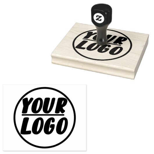 Aangepast Bedrijf Bedrijf Logo Grote Kantoorruimte Rubberstempel (Gestempeld)