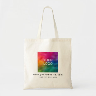 Aangepast Bedrijf Business Logo Hier Promotioneel Tote Bag