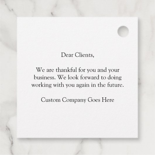 Aangepast bedrijf Happy Thanksgiving Pumpkin Party Bedankjes Labels (Achterkant)