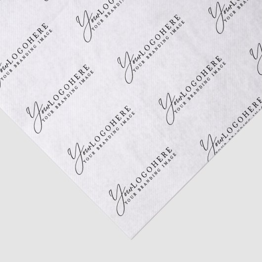 Aangepast bedrijf hier Uw Logo Tissuepapier (Detail)