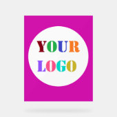 Aangepast bedrijf Logo Acryl Teken uw kleur Acryl Bord (Voorkant)