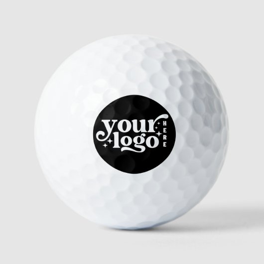 Aangepast bedrijf Logo Branded Business Golf Balls Golfballen (Voorkant)