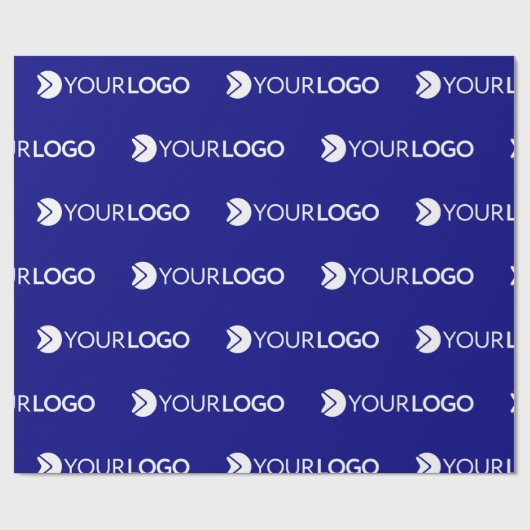 Aangepast bedrijf logo branded relatiegeschenk mar cadeaupapier (Vlak)