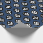 Aangepast bedrijf logo branded relatiegeschenken B Cadeaupapier (Hoek)