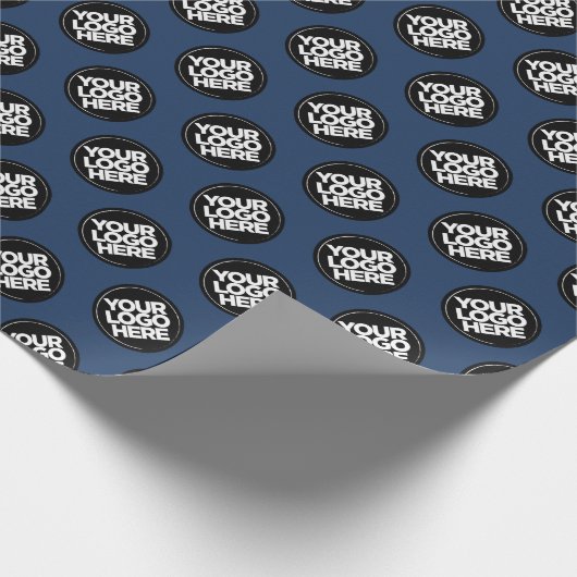 Aangepast bedrijf logo branded relatiegeschenken B Cadeaupapier (Hoek)