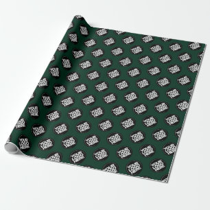 Aangepast bedrijf logo branded relatiegeschenken G Cadeaupapier