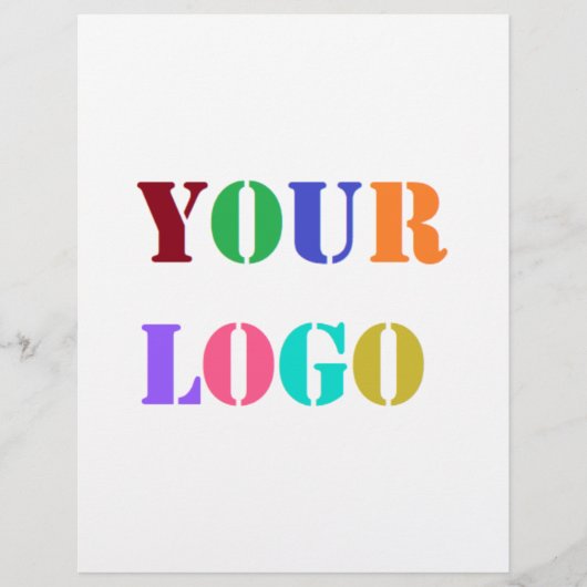 Aangepast bedrijf Logo Business Promotiebrochure Flyer (Voorkant)